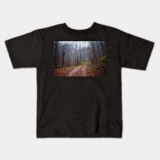 Forest road Kids T-Shirt